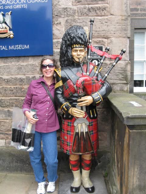 At the Royal Dragoon Guards Museum