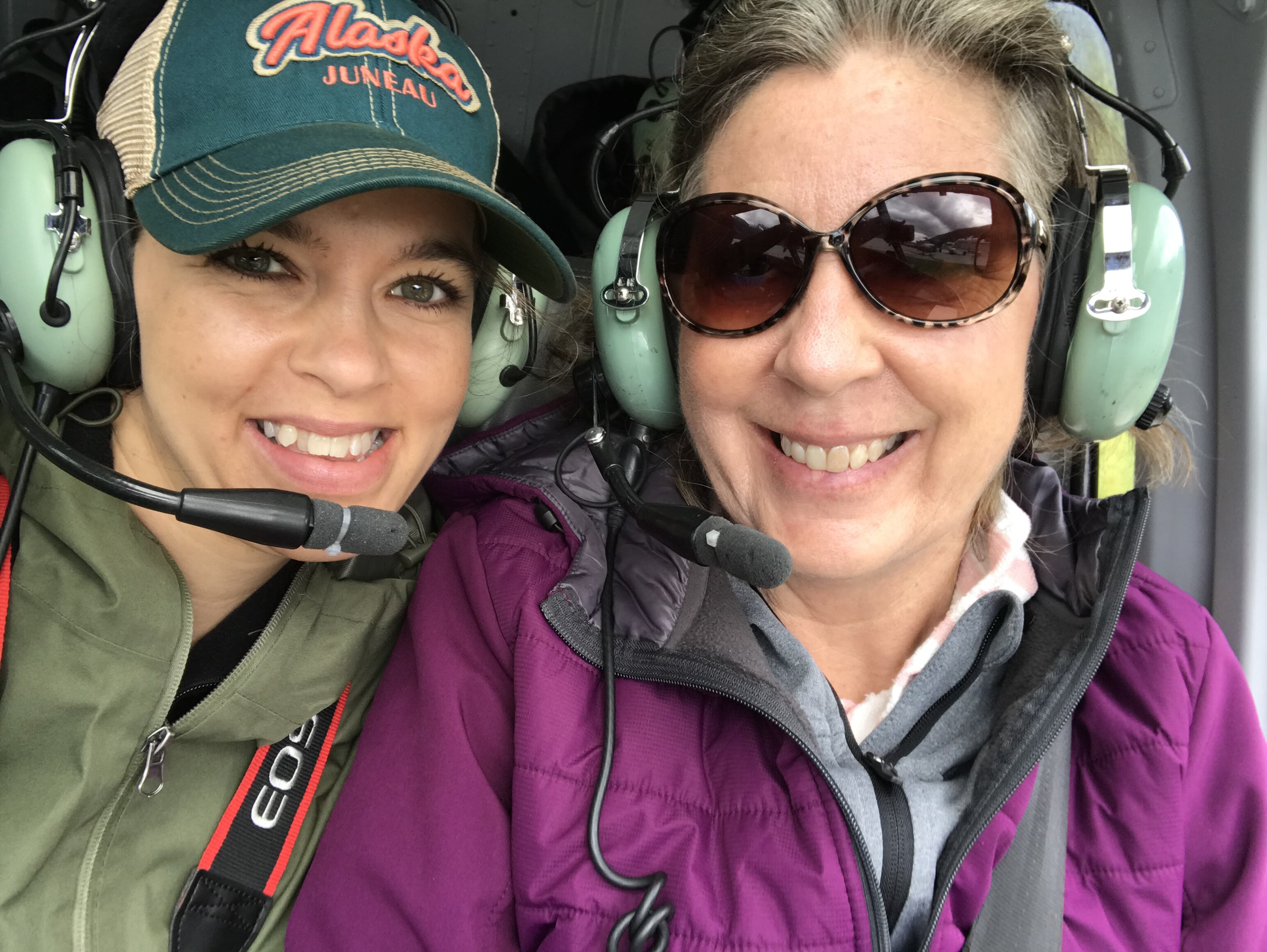 Helicopter ride in Juneau