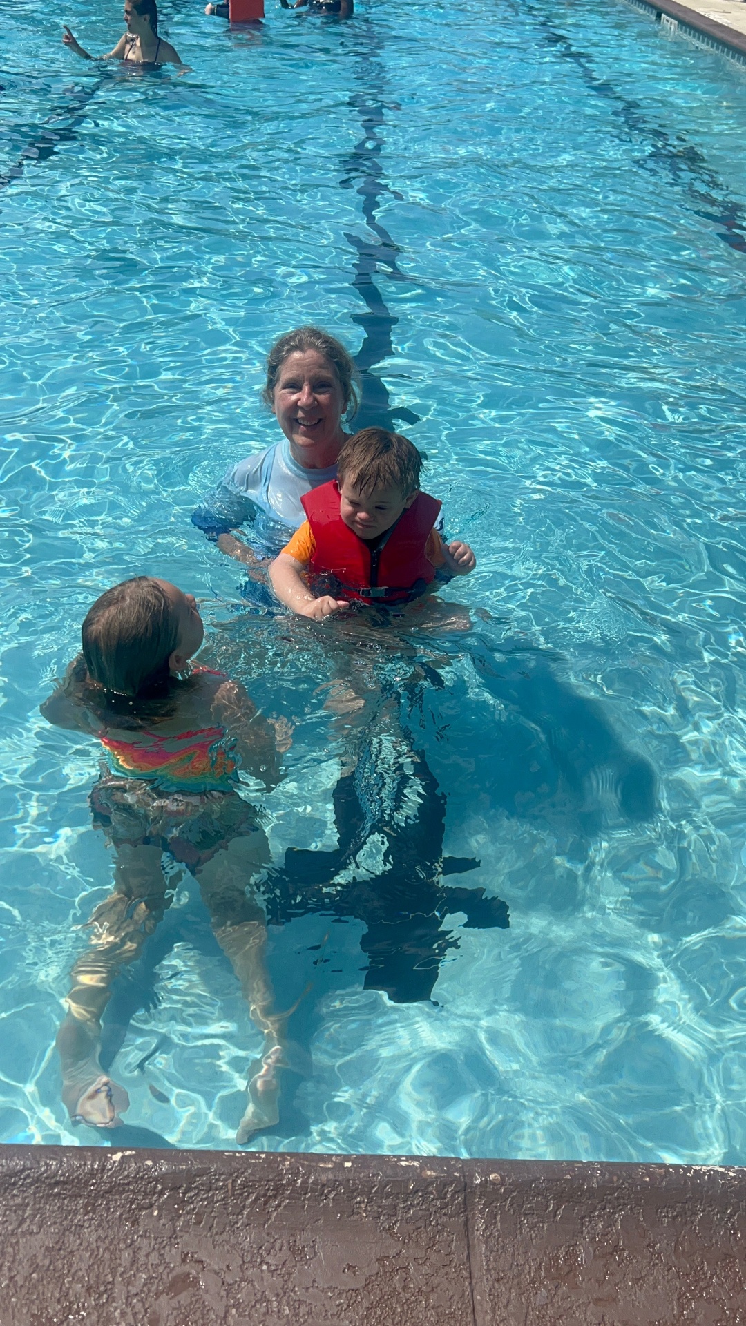 Summer days at the pool