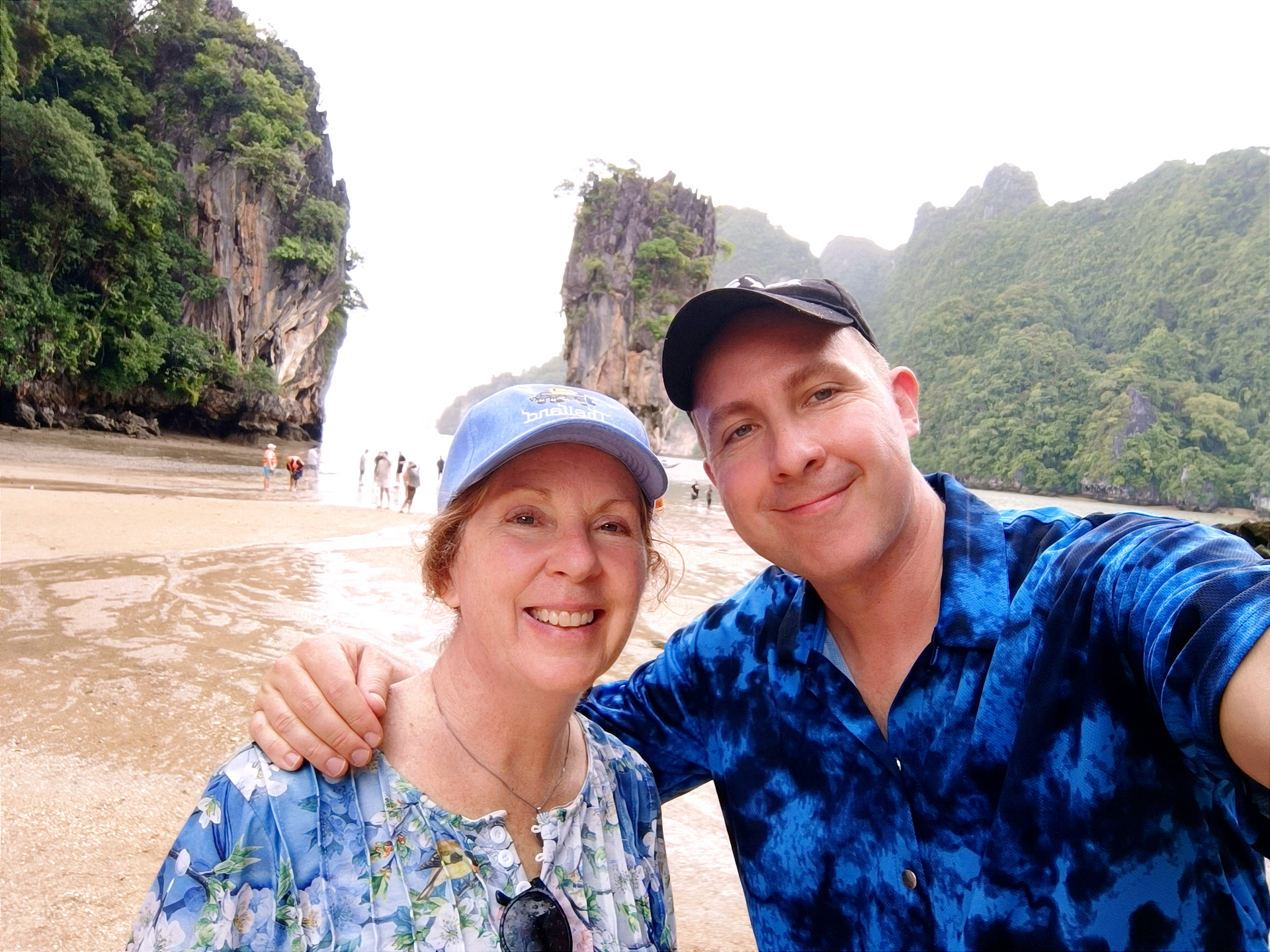 On the beach in Thailand