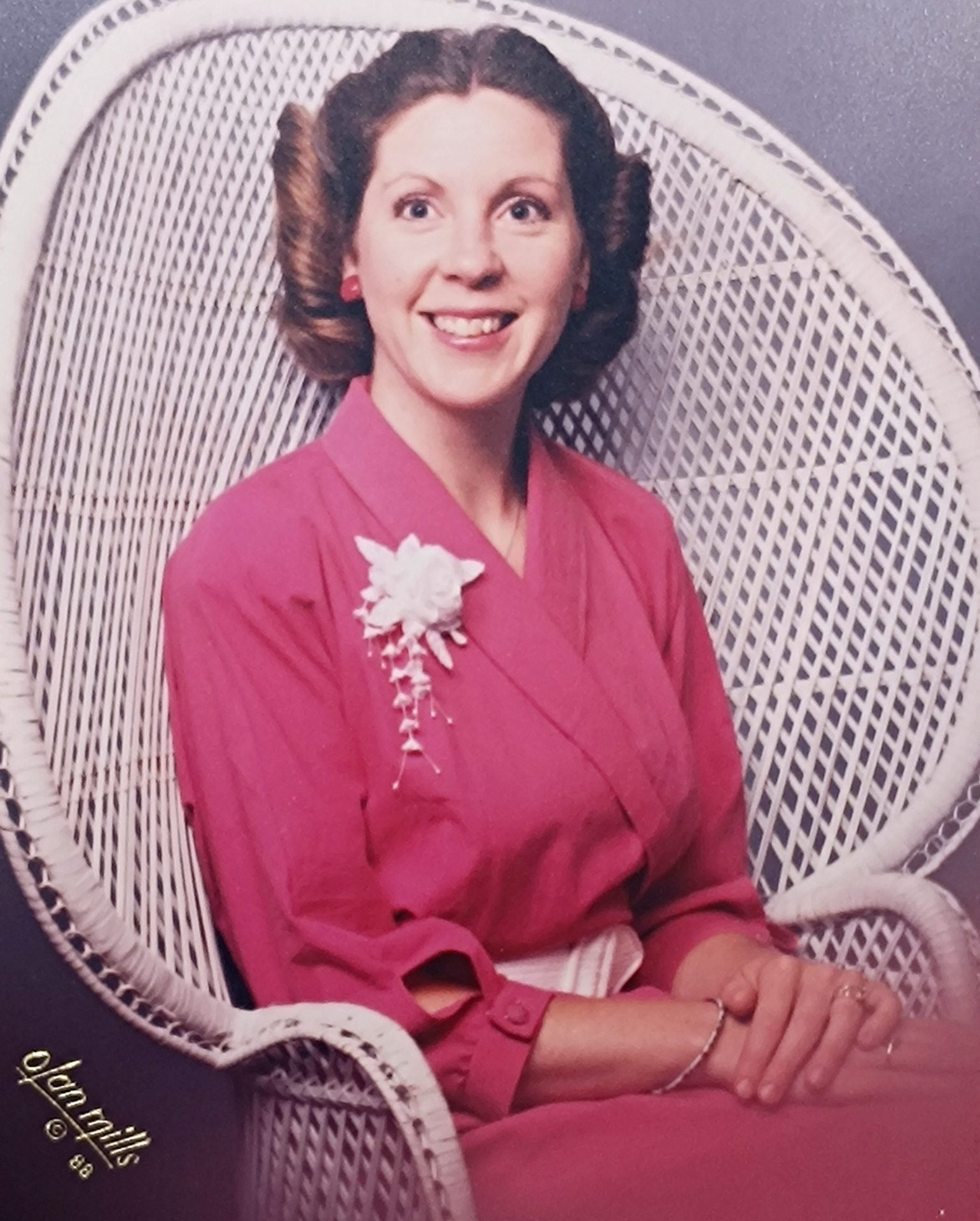 A studio portrait